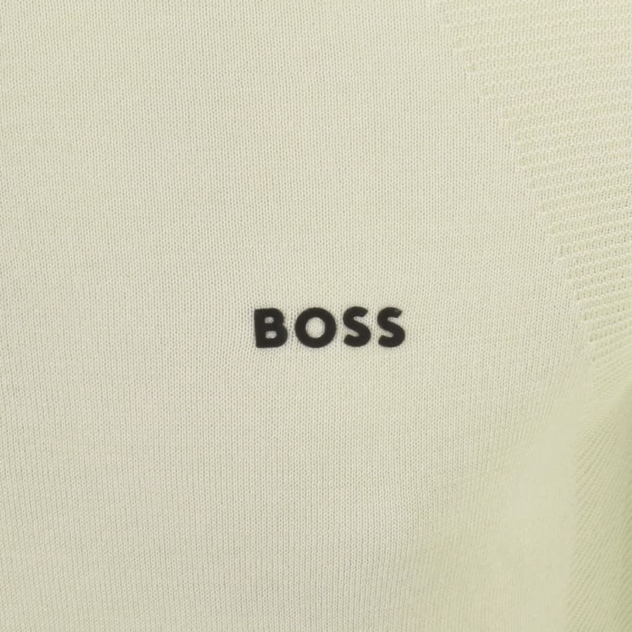 BOSS Momentum Lite Knit Jumper Beige Mainline Menswear Canada